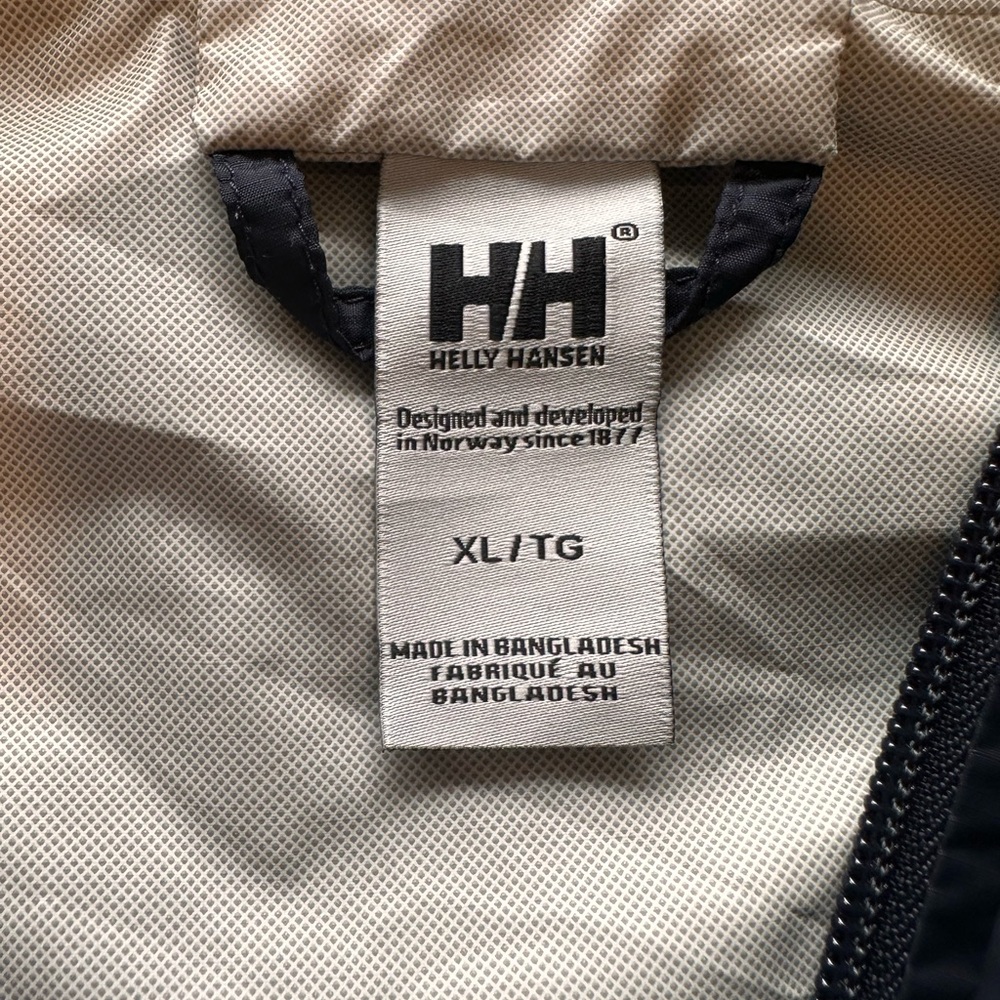 Helly Hansen Navy Rain Jacket - image 3